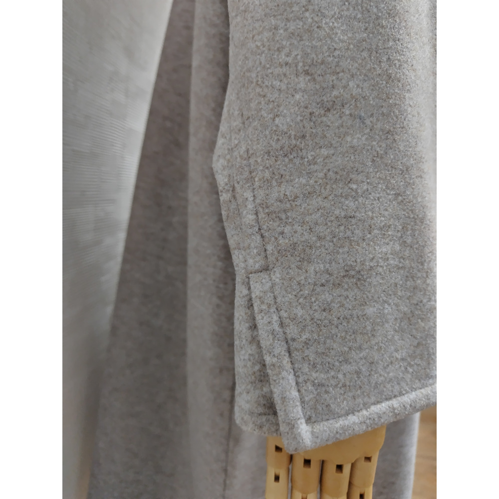 【日本製】 ノーカラー3Bウーリッシュコート 7