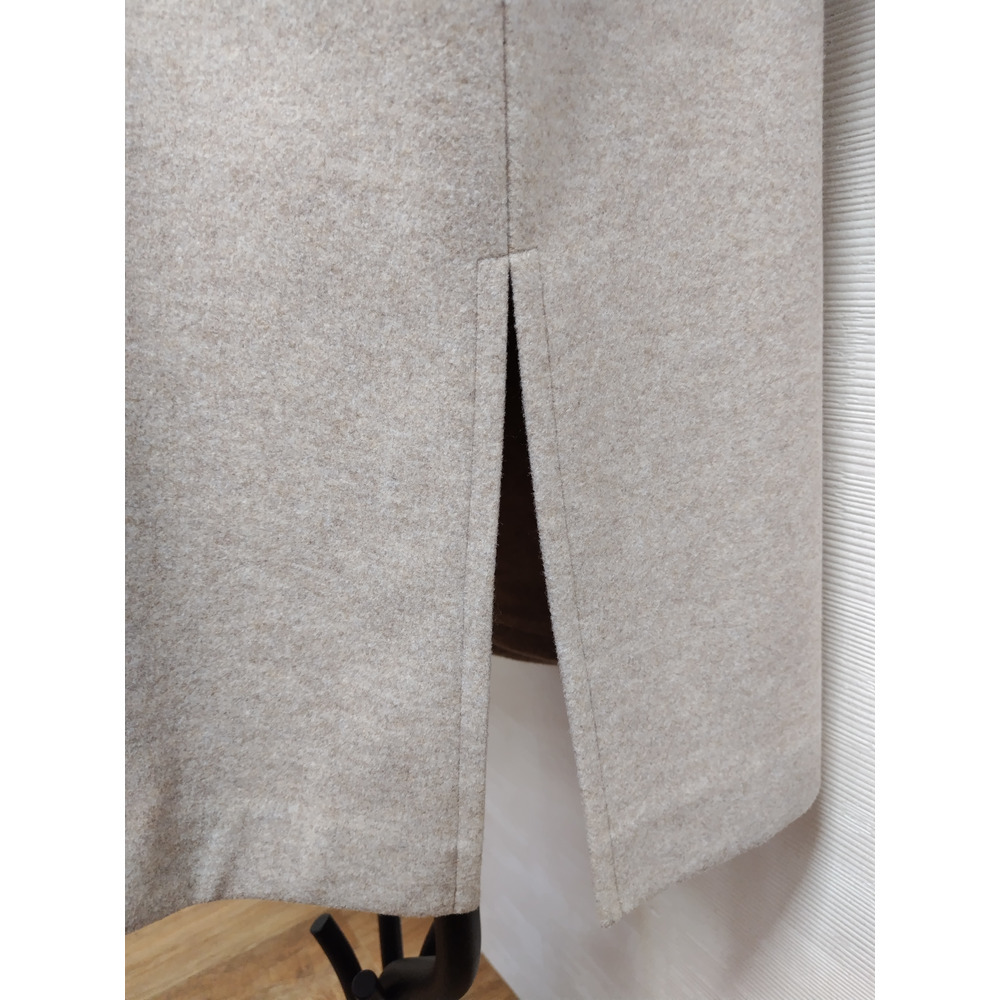 【日本製】 ノーカラー3Bウーリッシュコート 9