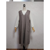 ウール混ジャンパースカート