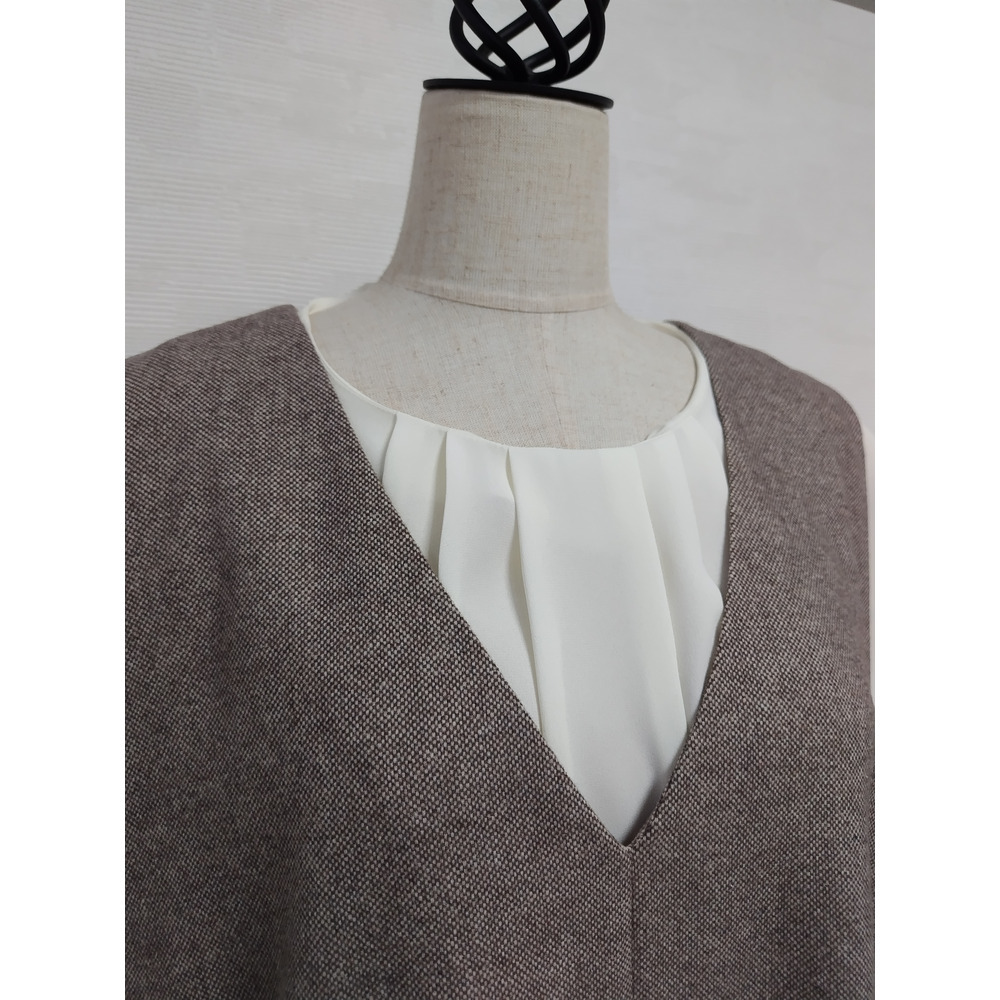 ウール混ジャンパースカート3