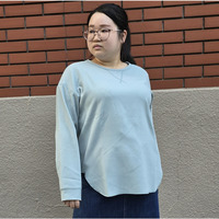 ゆったり無地ブラウス　