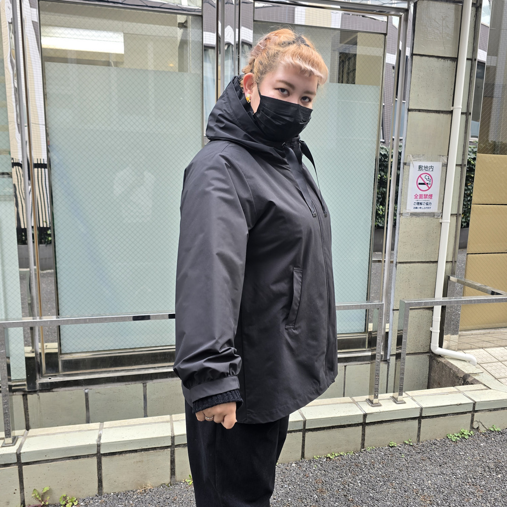 撥水フリルコート18