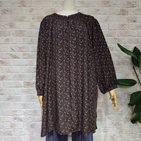 フロントボタンチュニック