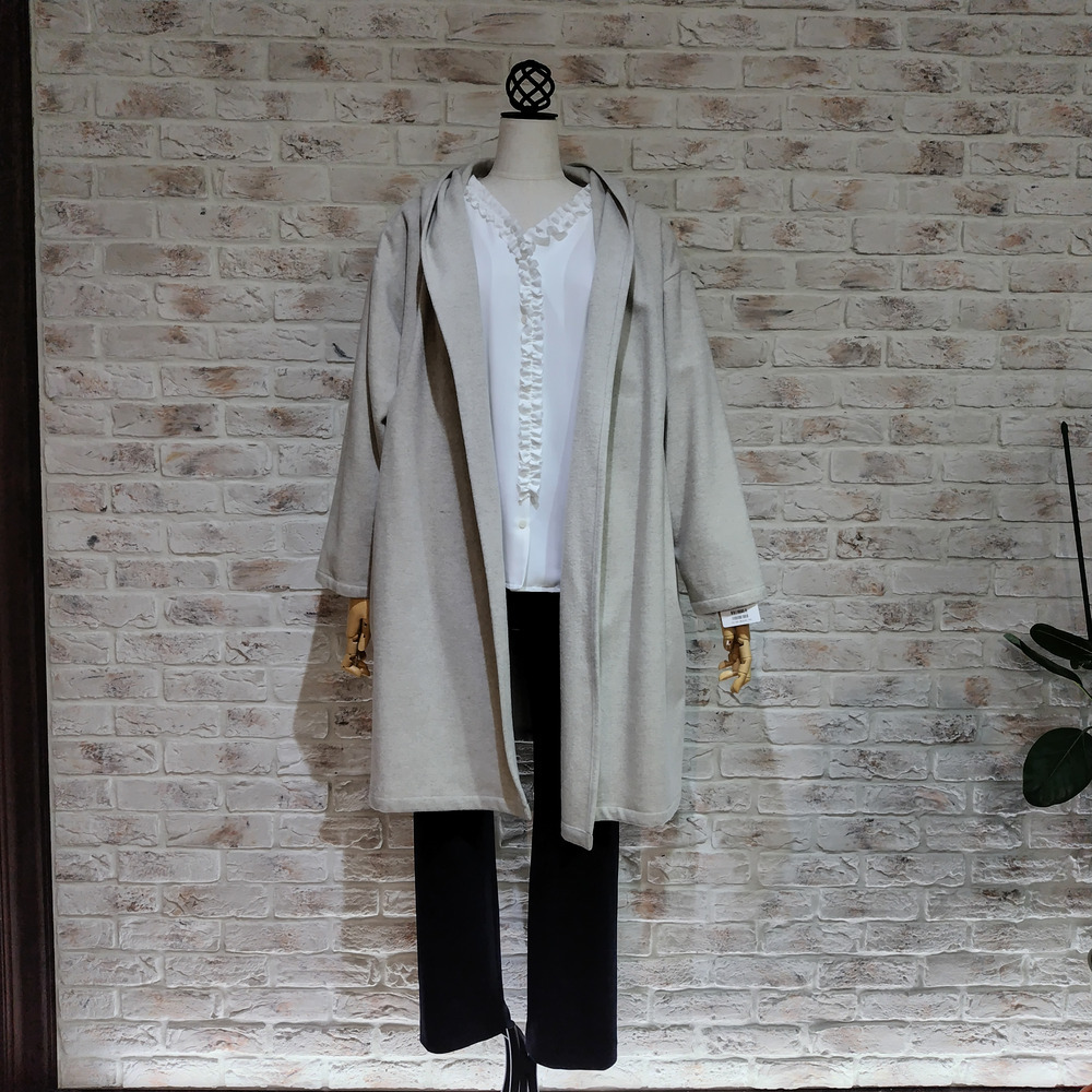 ウール調コーディガン11