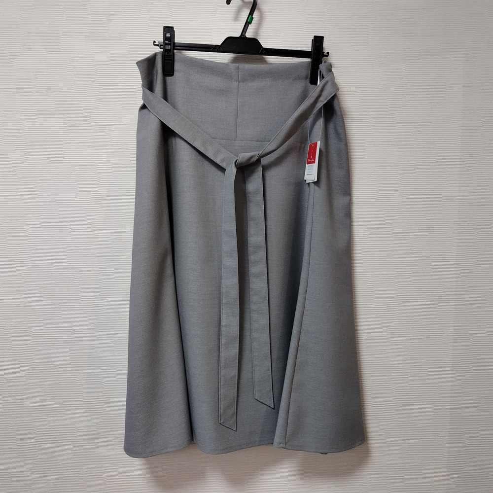 LACOUPE 　防シワフレアスカート　ノーカラーセットアップ対応