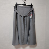 LACOUPE 　防シワフレアスカート　ノーカラーセットアップ対応