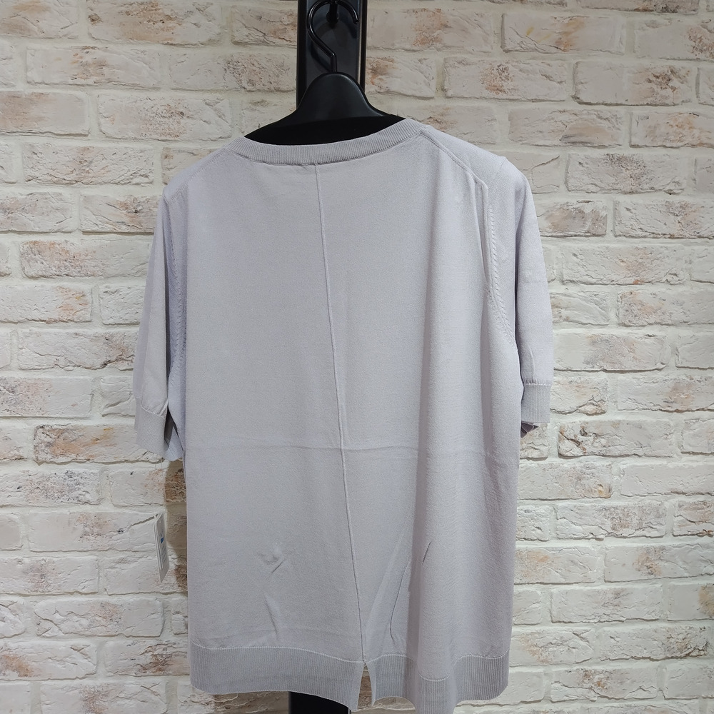 ビジュー付き大人の華やぎニットプルオーバー10