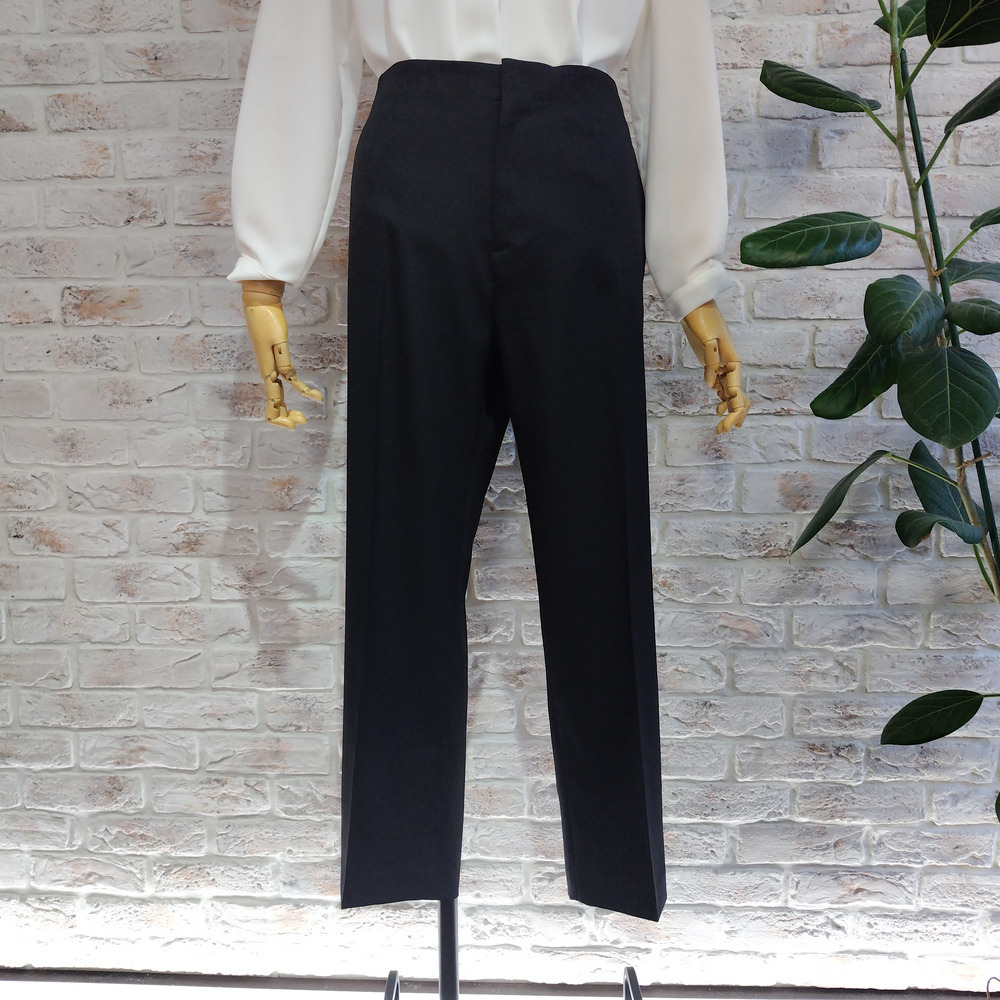 【セットアップ対応】ファスナー開きテーパードパンツ