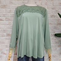 スカラップレース×カットソー