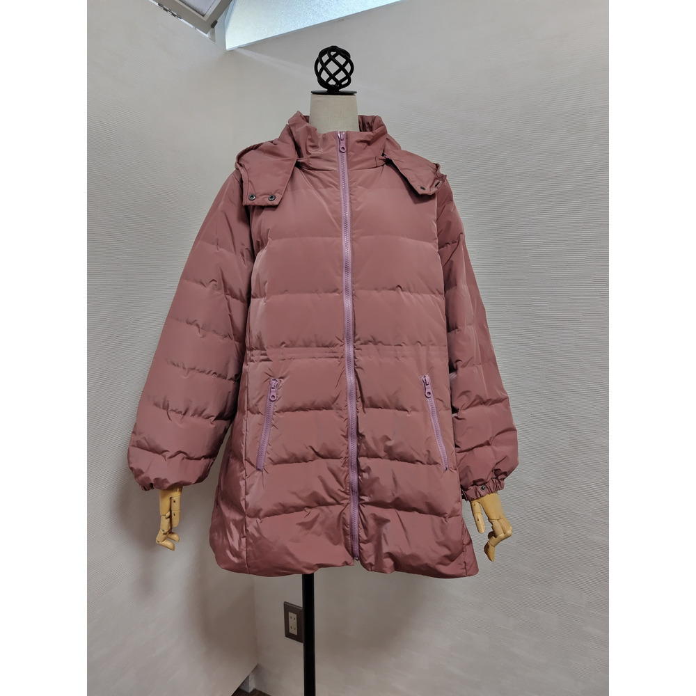 フード取り外しダウンコート16