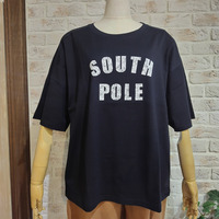 [ 洗える ] 　さらさら素材　SOUTHPOLEロゴTシャツ