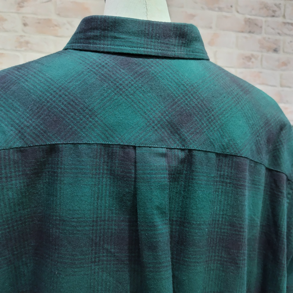 チェック柄ツイル起毛シャツ6