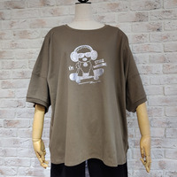 【洗える】箔トイプードルTシャツ