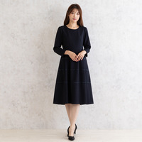 リボン切替ワンピース