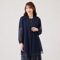 ソフトチュールカーディガン