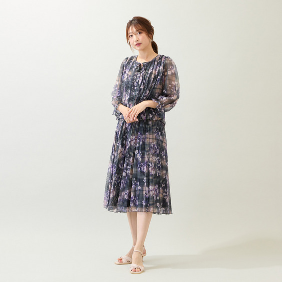 【人気デザイン】【手洗いOK】バルーンヘムブラウス【アリノマ/Alinoma】 【人気デザイン】【手洗いOK】バルーンヘムブラウス【アリノマ/Alinoma】