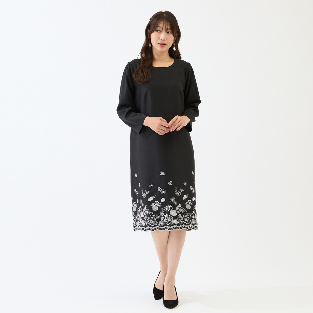 吹上刺繍ワンピース3