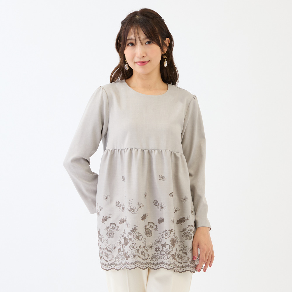 吹上刺繍チュニック1