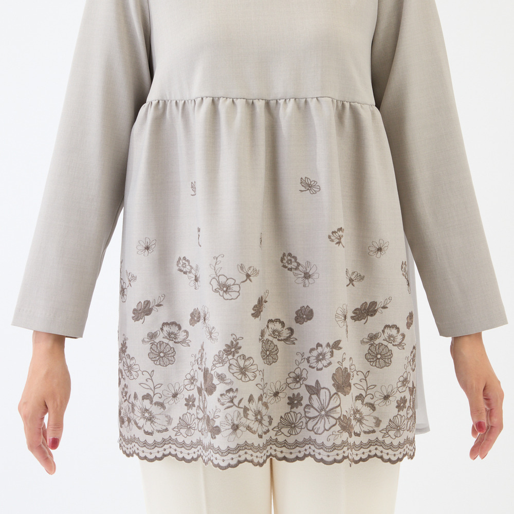 吹上刺繍チュニック11