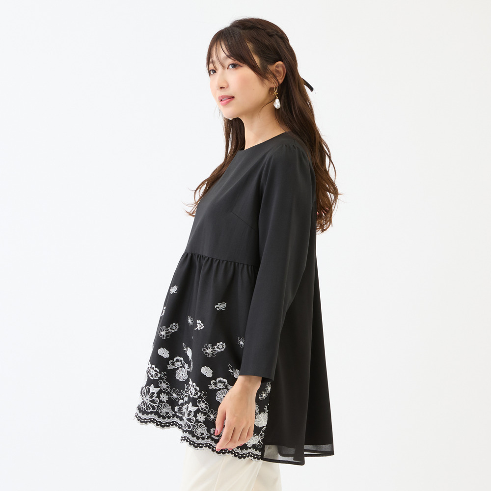 吹上刺繍チュニック4