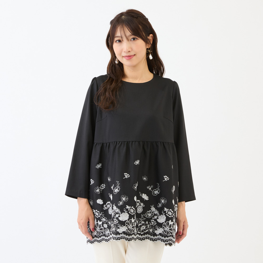 吹上刺繍チュニック1