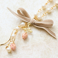 いちごネックレス