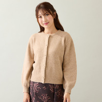 ハートボタンニットカーディガン