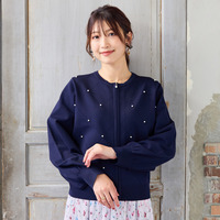 【人気商品の新型】アーガイルZIPカーディガン