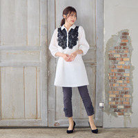 【大人気アイテム】【UVカット/伸縮性◎】リボンレギンスパンツ