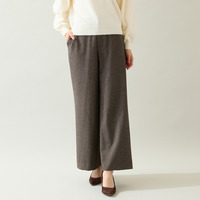 ツイード調ワイドパンツ