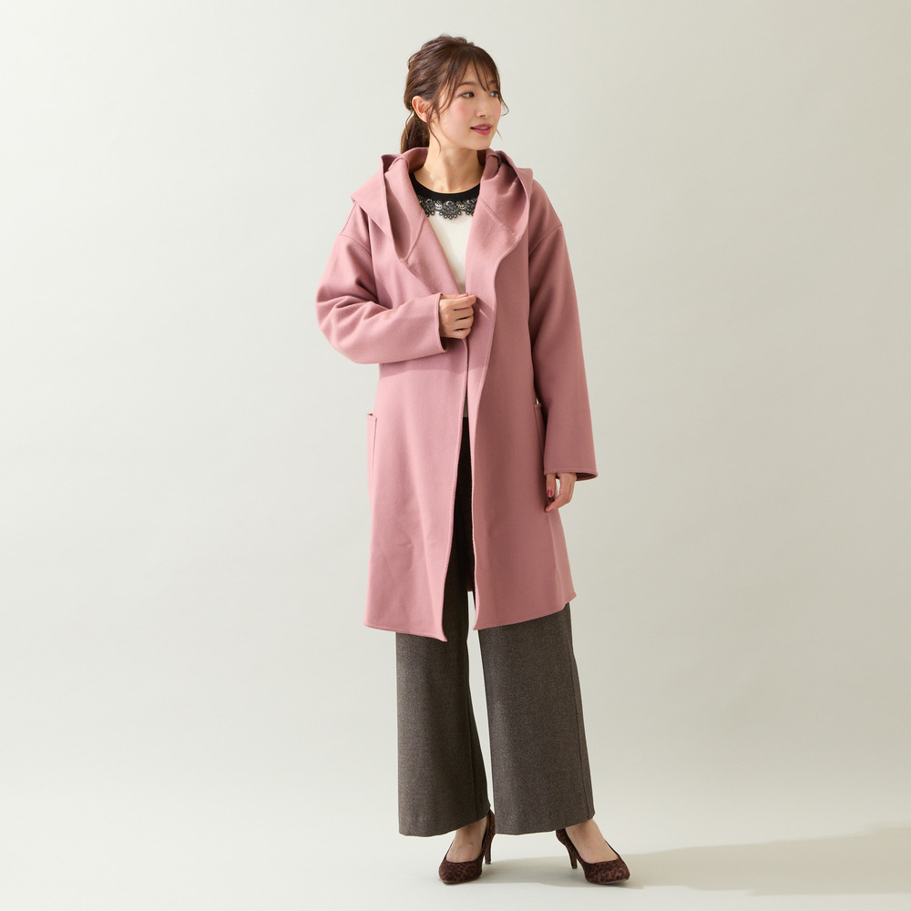 ツイード調ワイドパンツ2