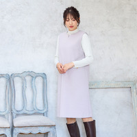 【Set】リブニット×ジャンパースカート