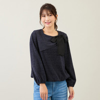 ビッグカラーリボンカットソー