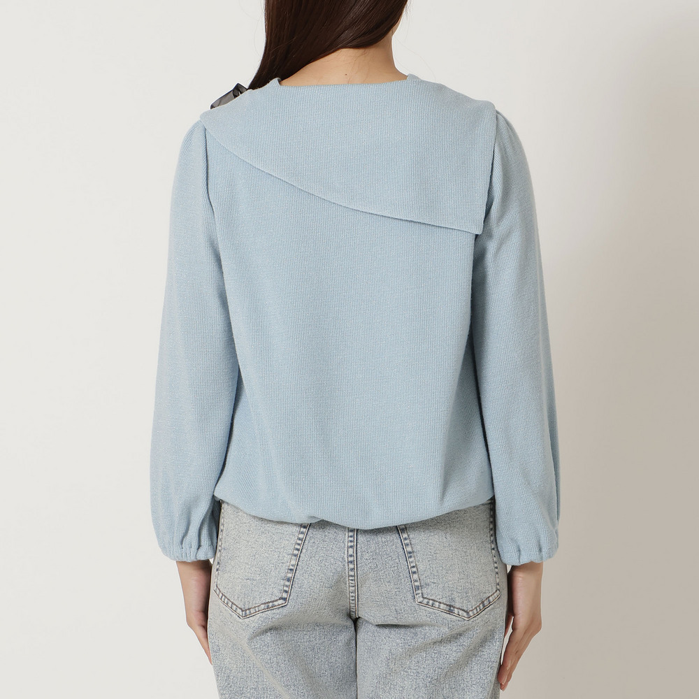 ビッグカラーリボンカットソー13