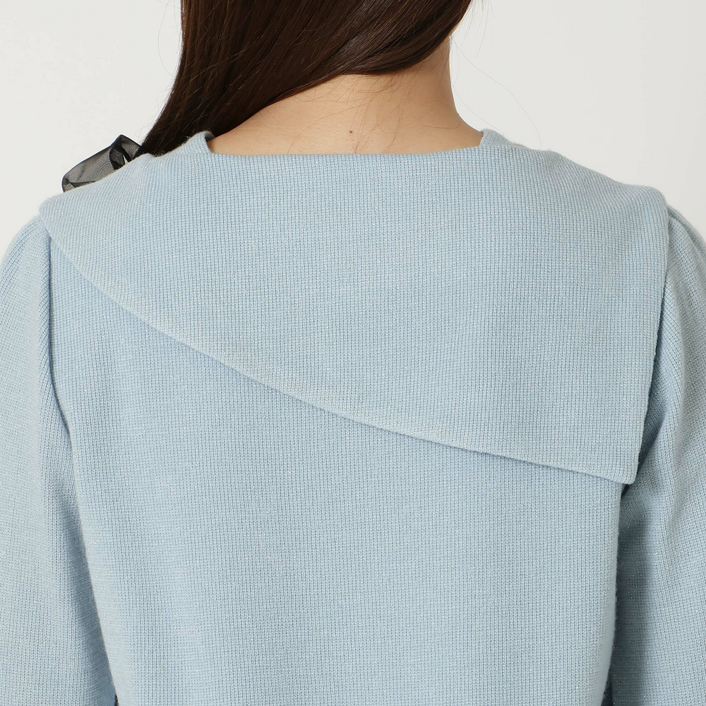 ビッグカラーリボンカットソー14