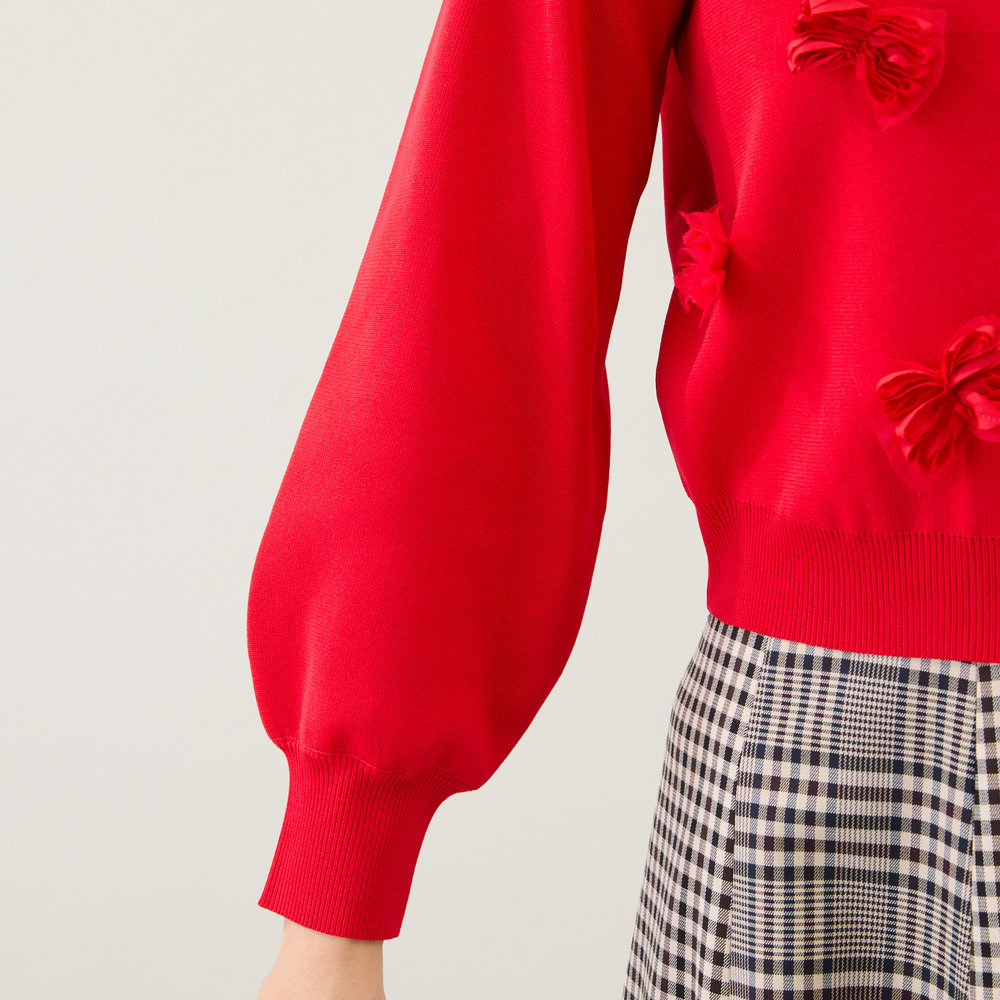 リボンニットカーディガン13