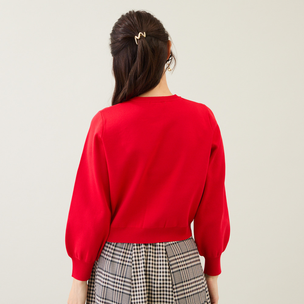 リボンニットカーディガン7