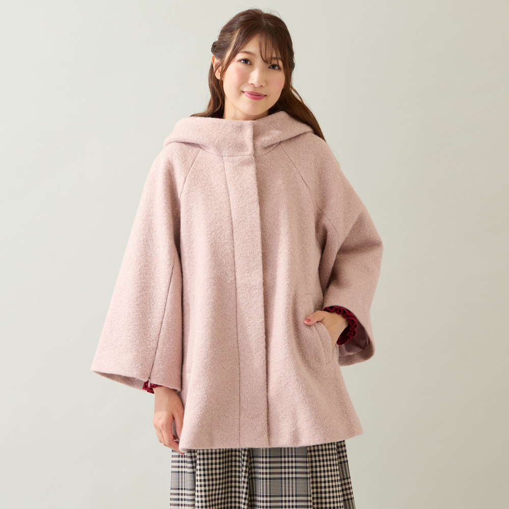 【2WAY】ポンチョコート3