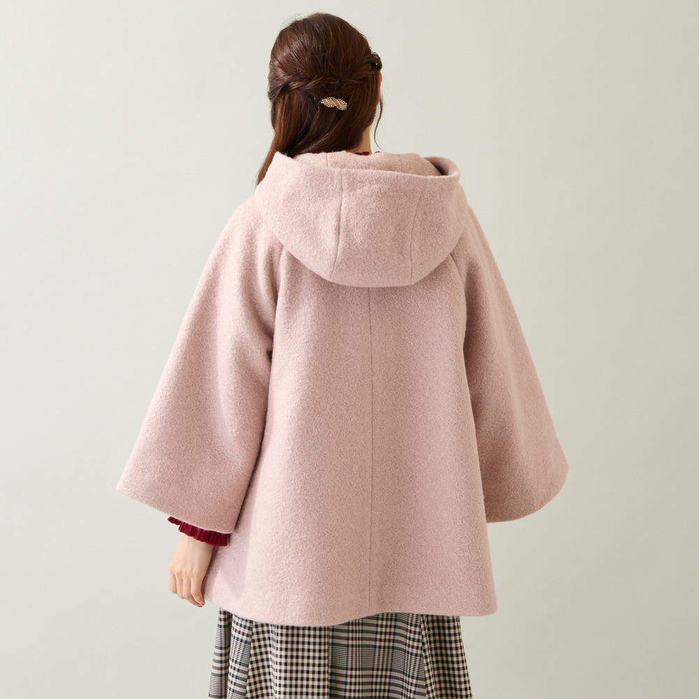 【2WAY】ポンチョコート5