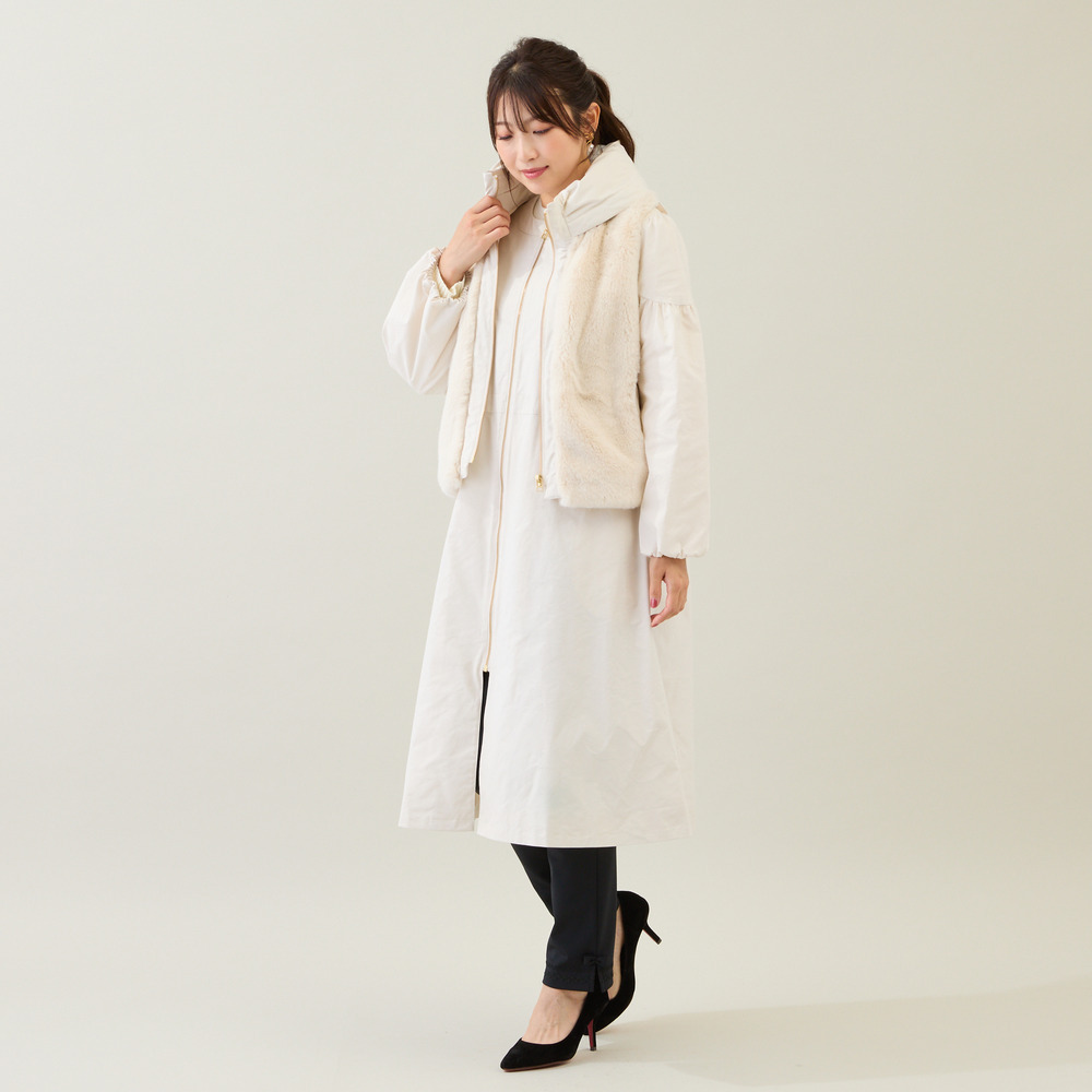 【3WAY】ダウンベスト付きコート2