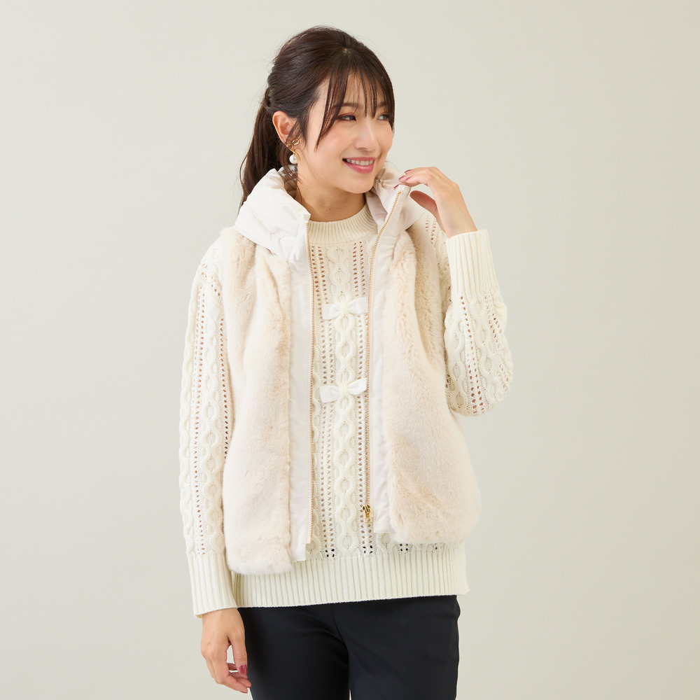 【3WAY】ダウンベスト付きコート5