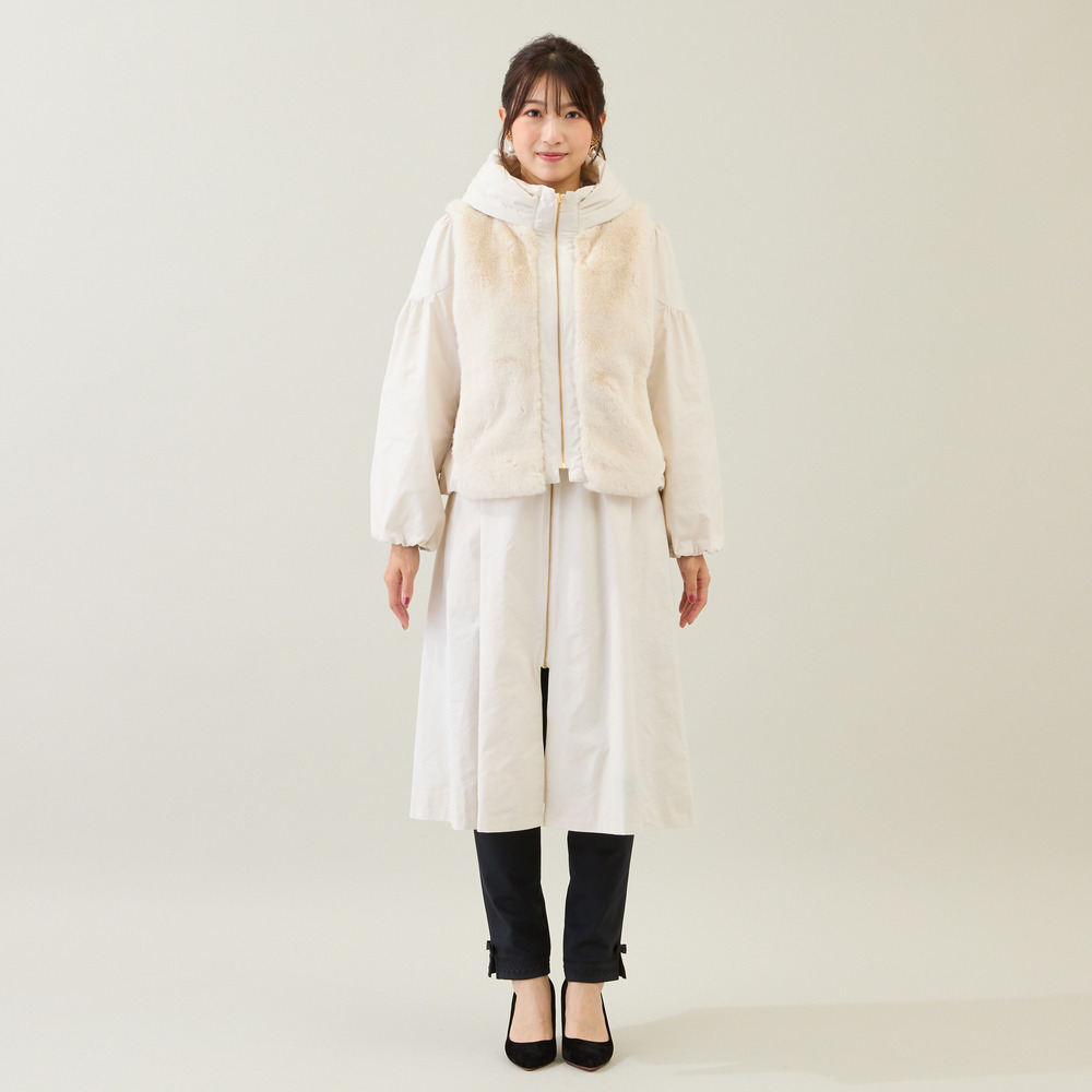 【3WAY】ダウンベスト付きコート7