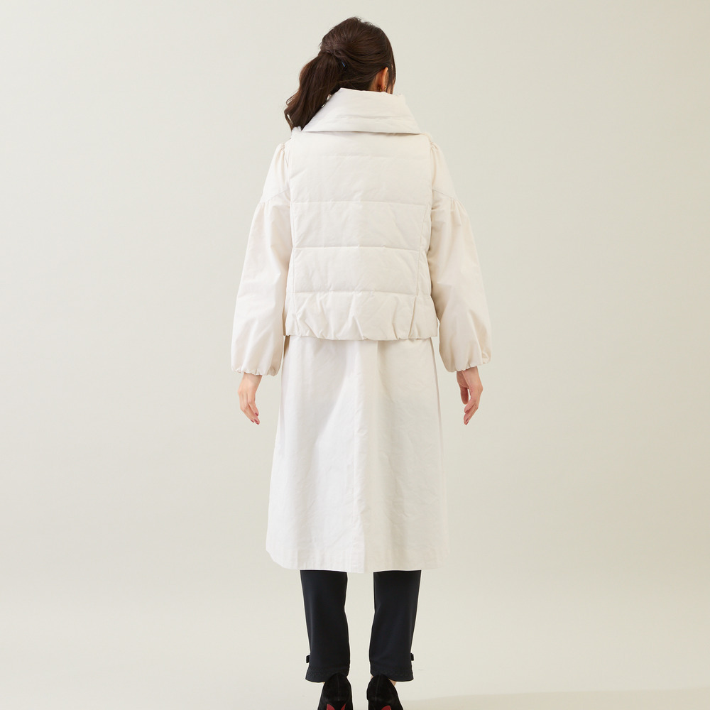 【3WAY】ダウンベスト付きコート9