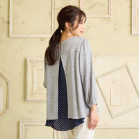 バック切替カットソー