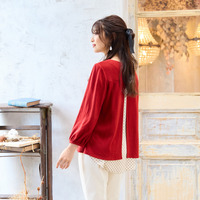 バック切替カットソー