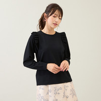 フリルニットプルオーバー