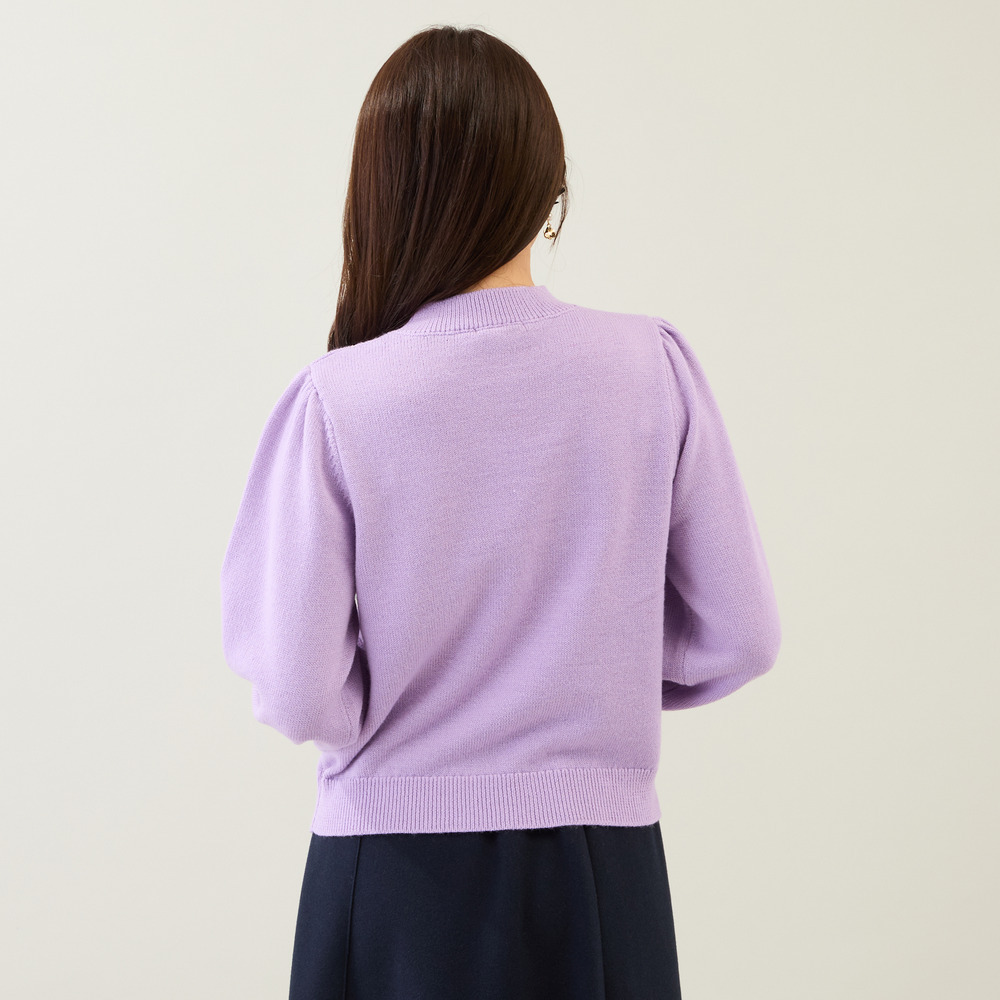 アーガイルリボンニット6