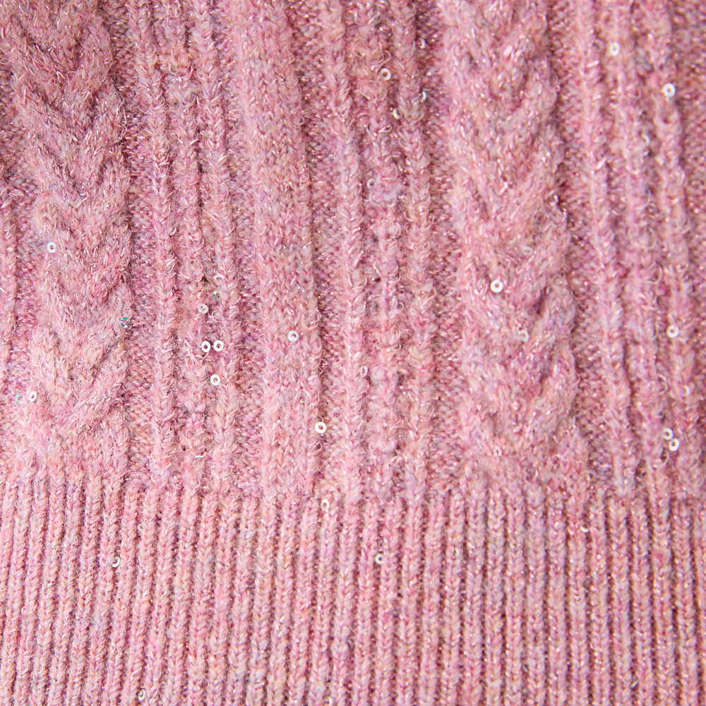 フリルラメニットプルオーバー10