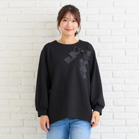 リボンプルオーバー