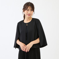 【接触冷感/シワになりにくい】ケープジャケット